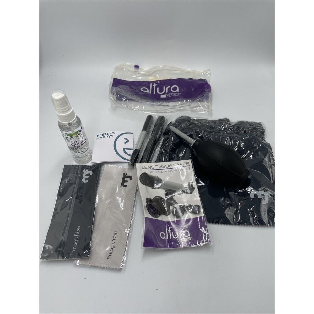 Altura Photo Camera Cleaning Kit Lens Wipe Brush Accessories